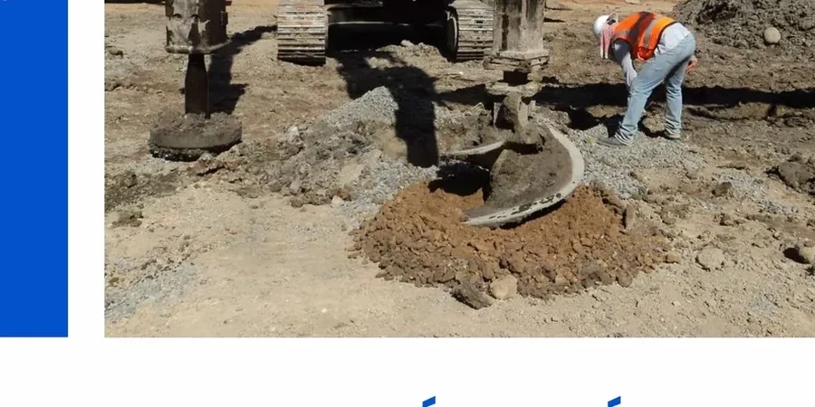 Projeto de Colunas de Brita em Belém: Melhoramento de Solo Mole